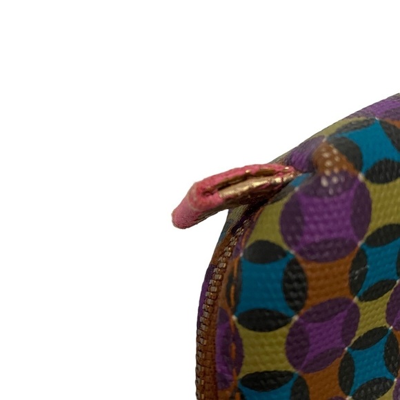 MAC Cosmetics Designed by Matt Murphy Zip Cosmetic Bag Preowned - Picture 4 of 10